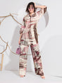Blush Burgundy Plus Size Co-ord Set