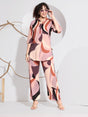 Blush Rust Plus Size Co-ord Set