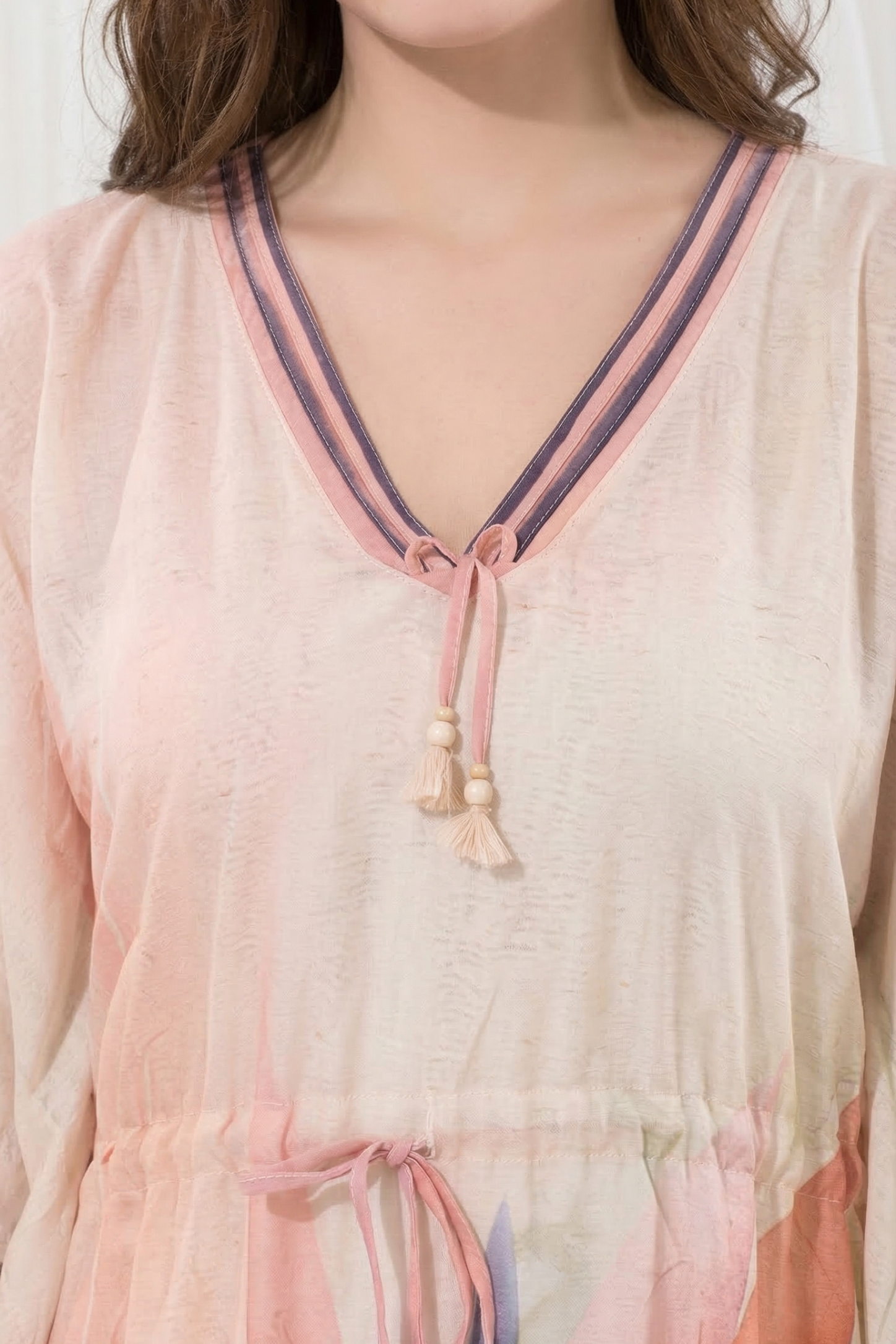 Peach Garden Kaftan