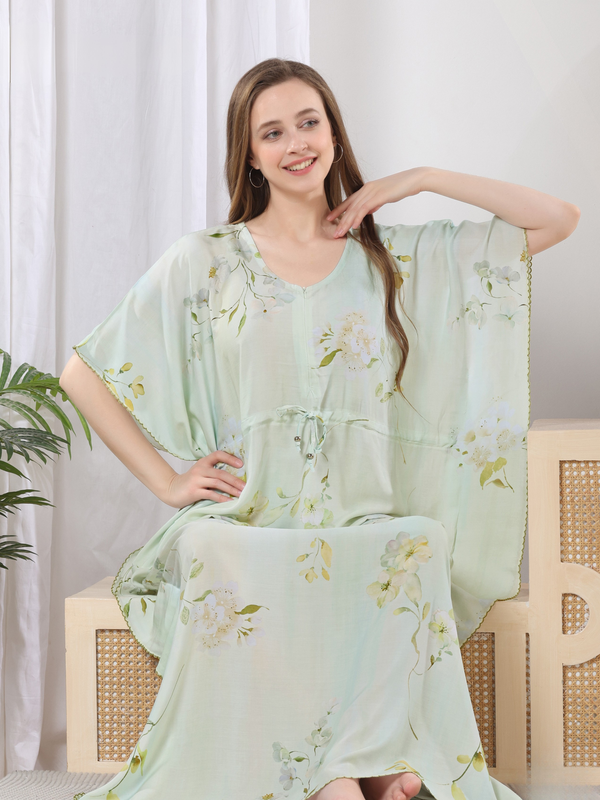 Mint Whisper Kaftan