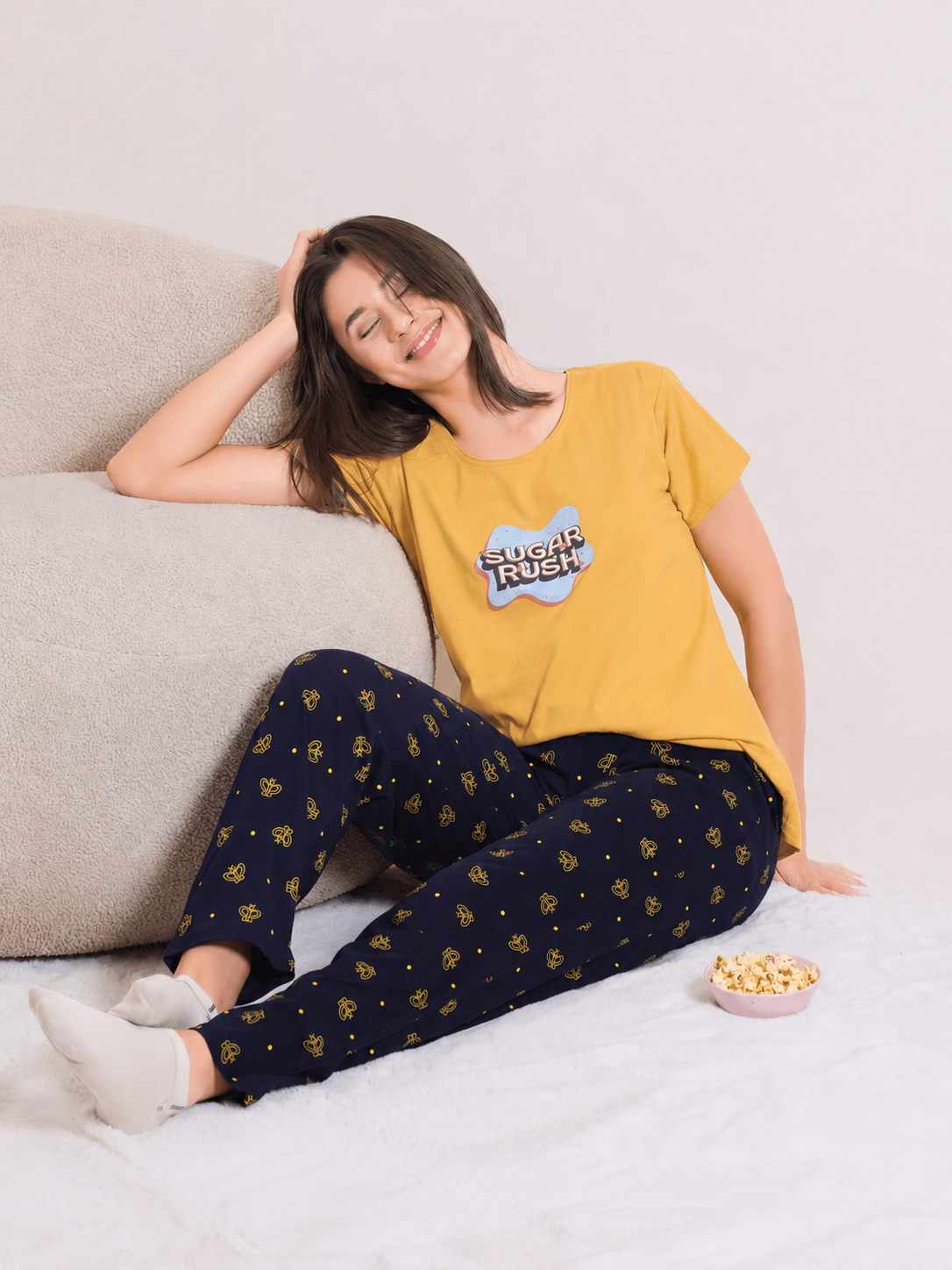 Sugar Rush Mustard Nightsuit