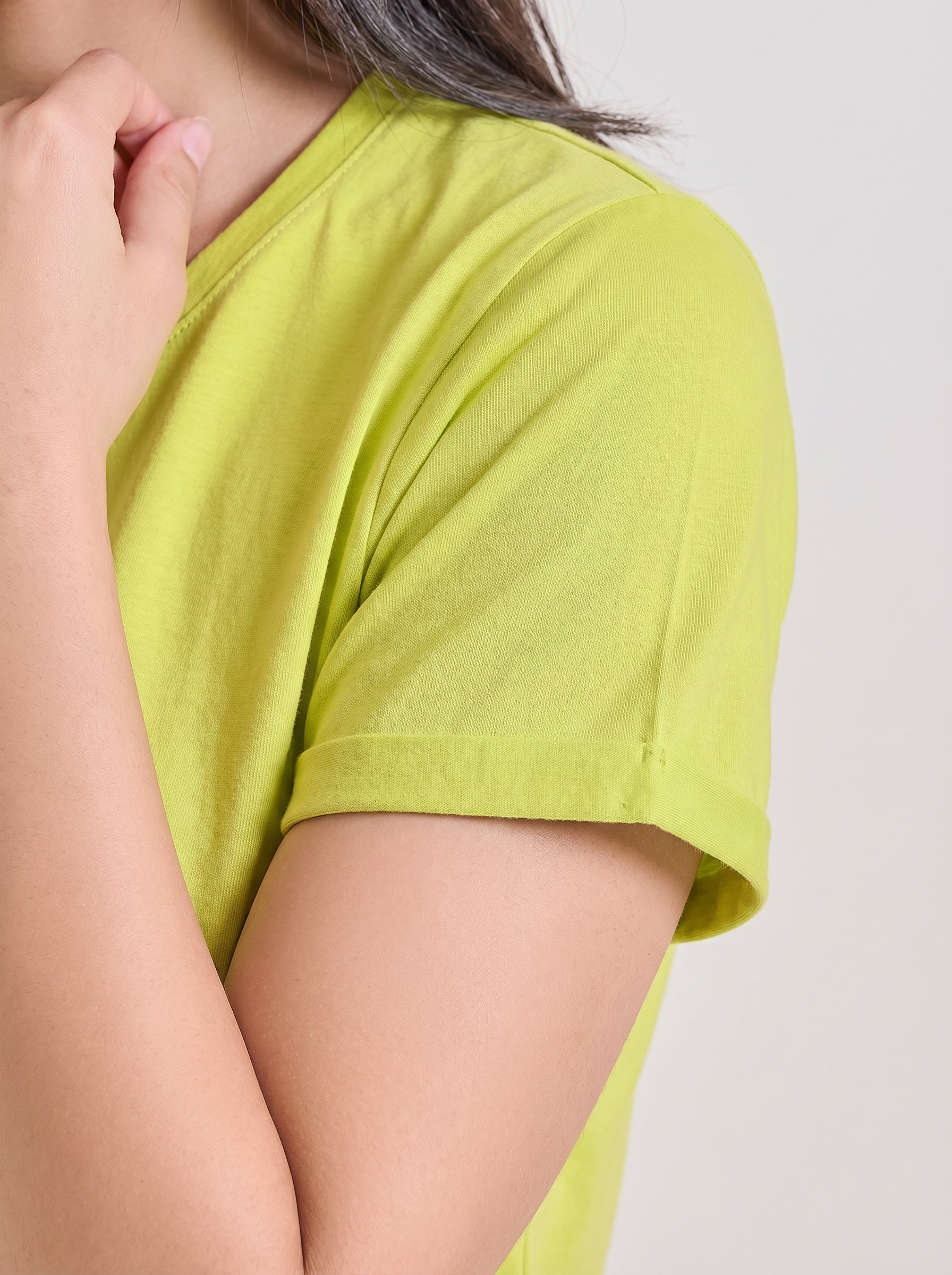 Lime Bloom Short Nightsuit