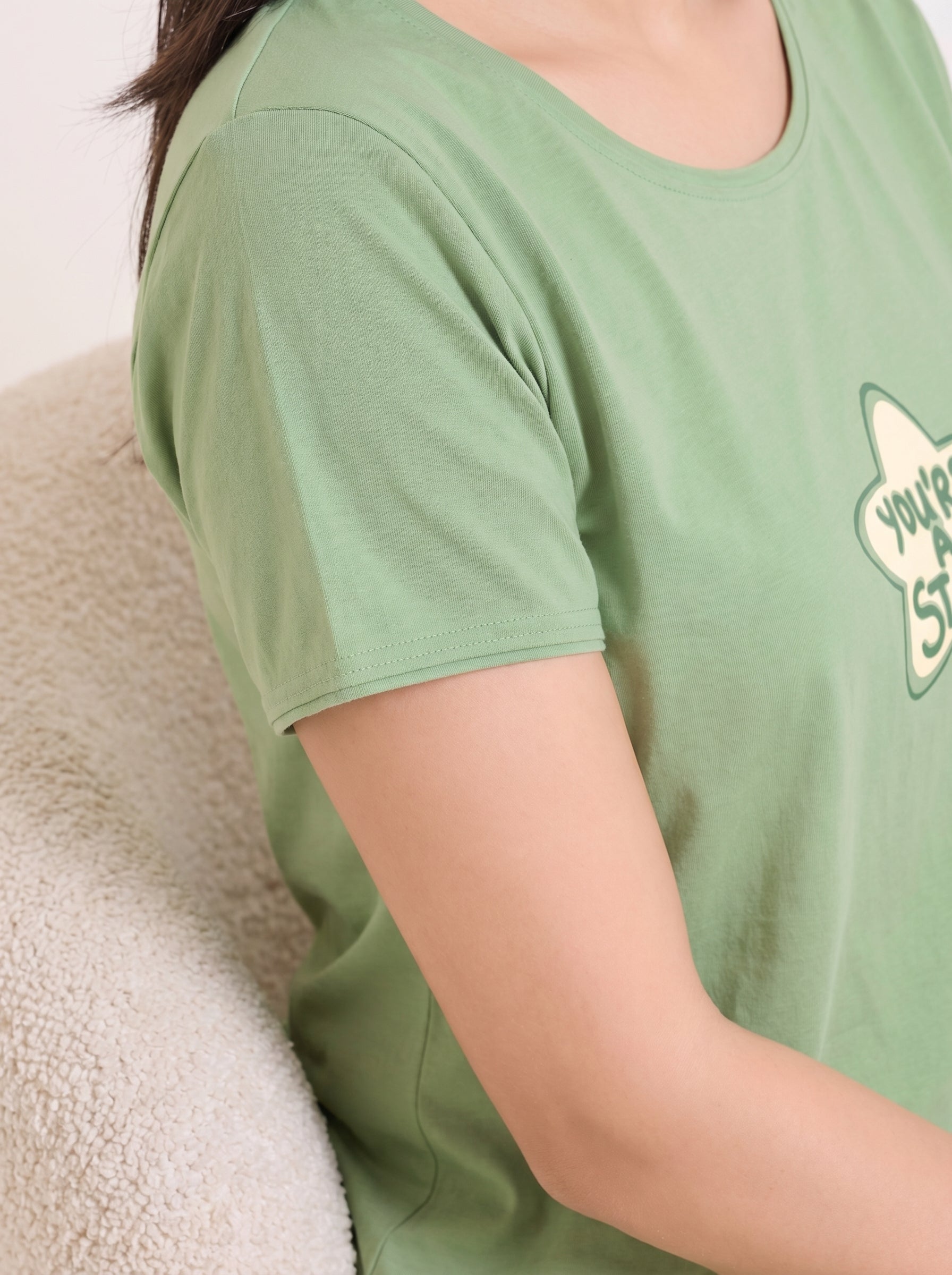Mint Star Short Nightsuit