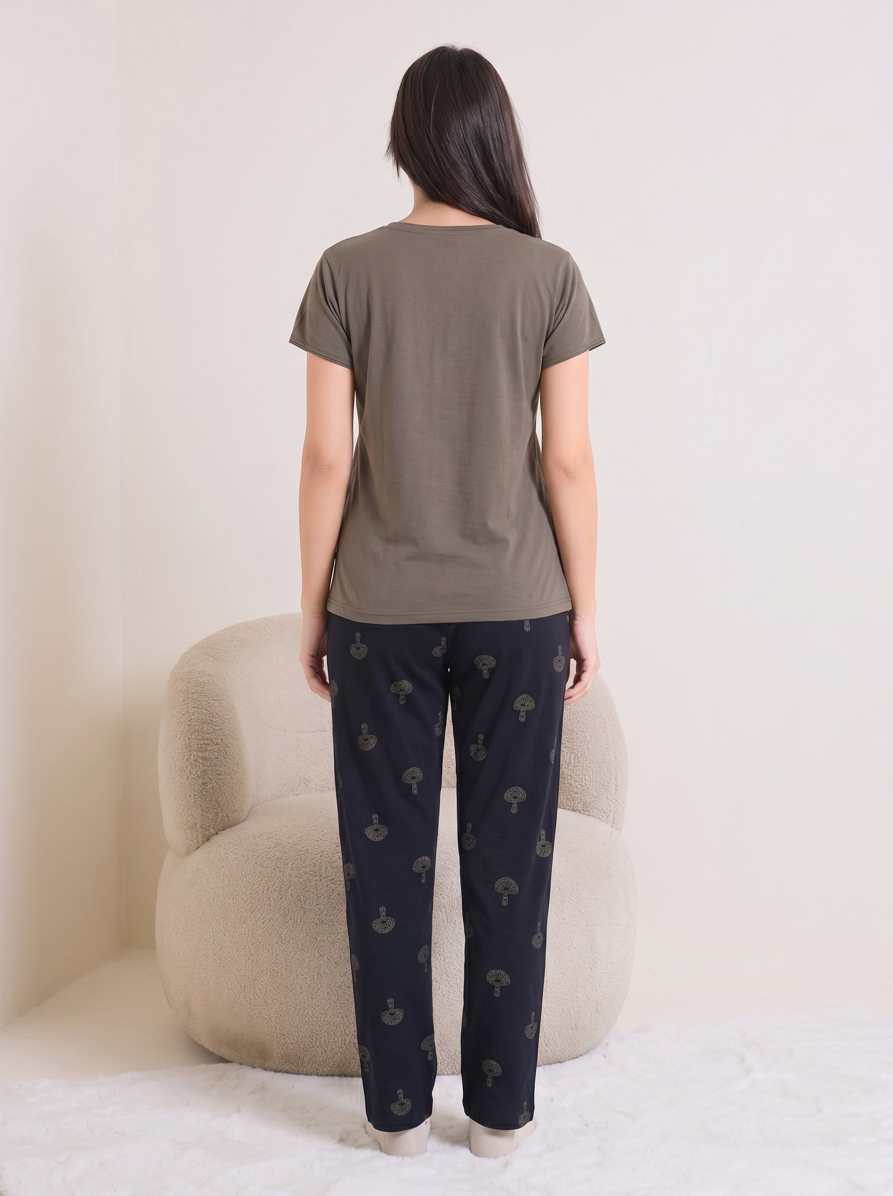 Olive Loop Comfort Nightsuit