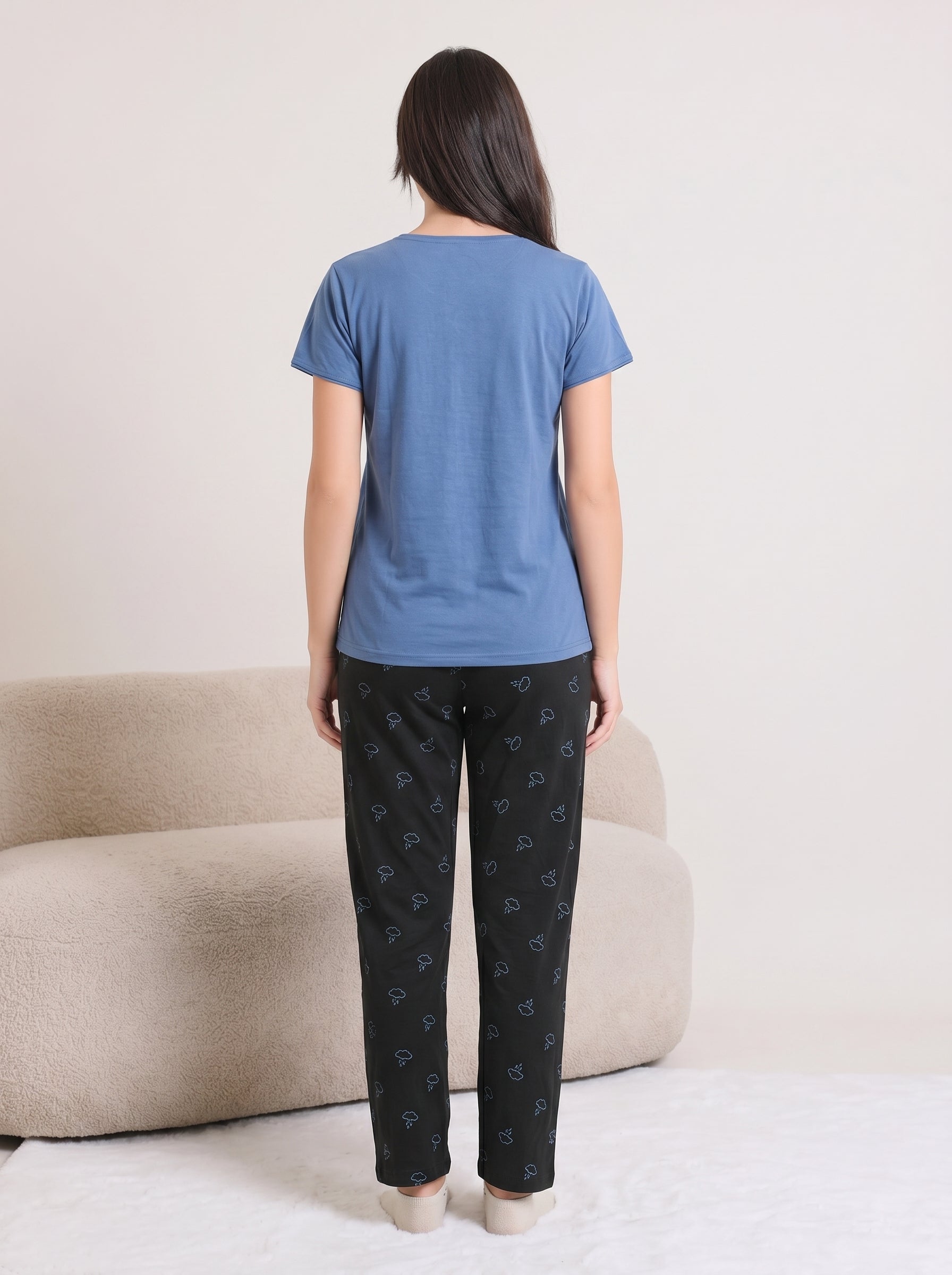 Serene Blue Nightsuit