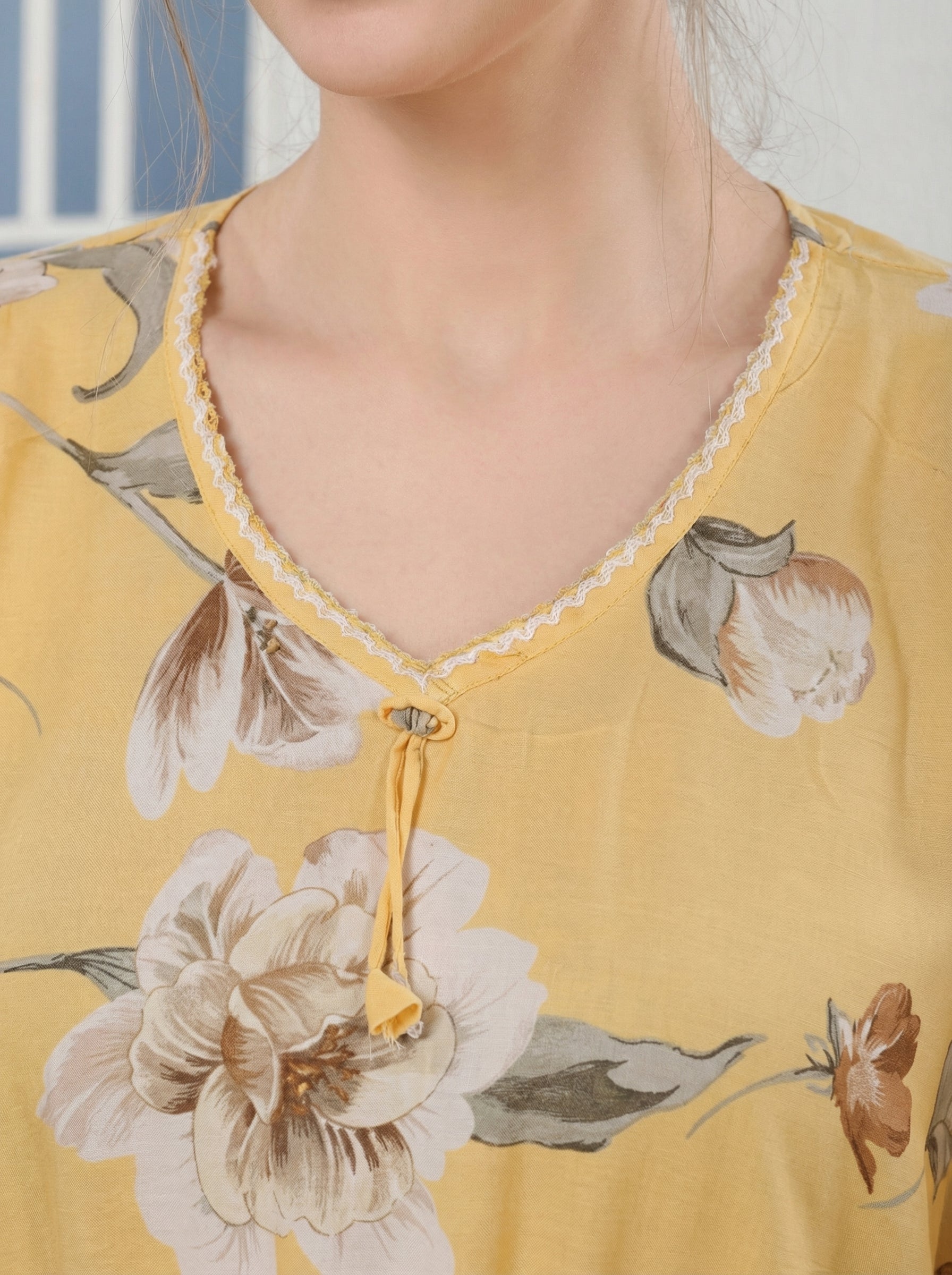 Sunflower Bloom Kaftan