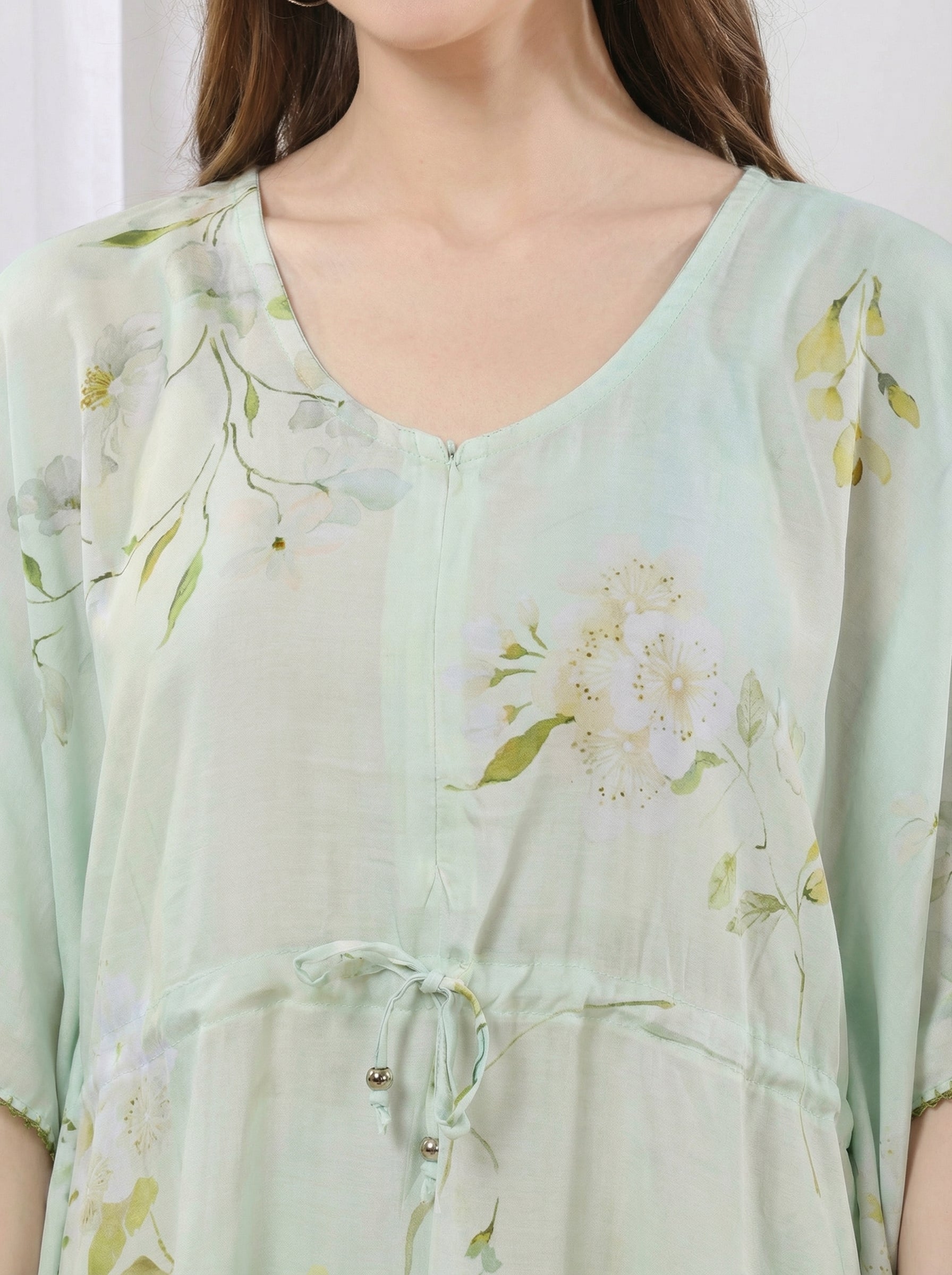 Mint Whisper Kaftan