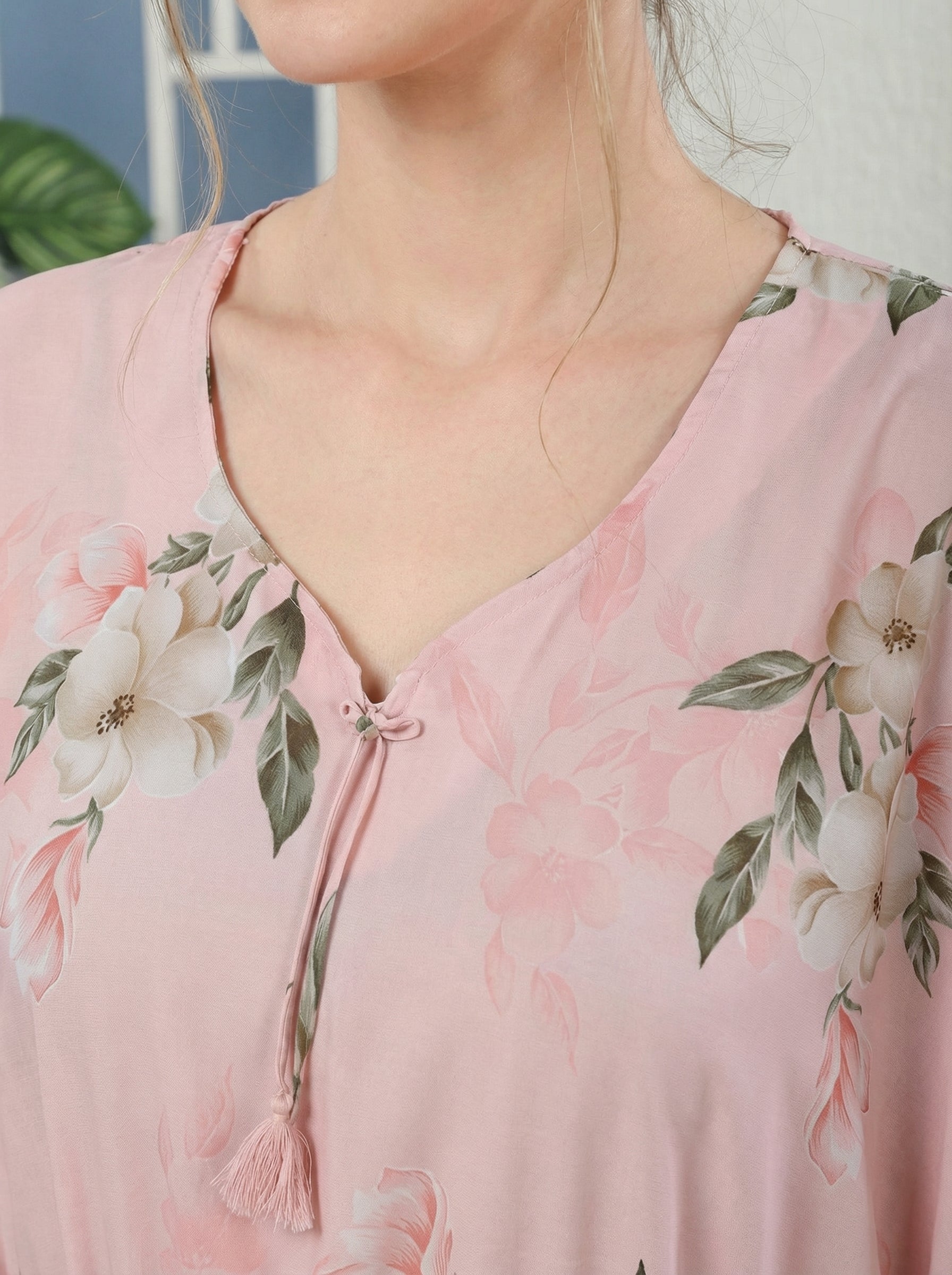 Soft Petal Kaftan