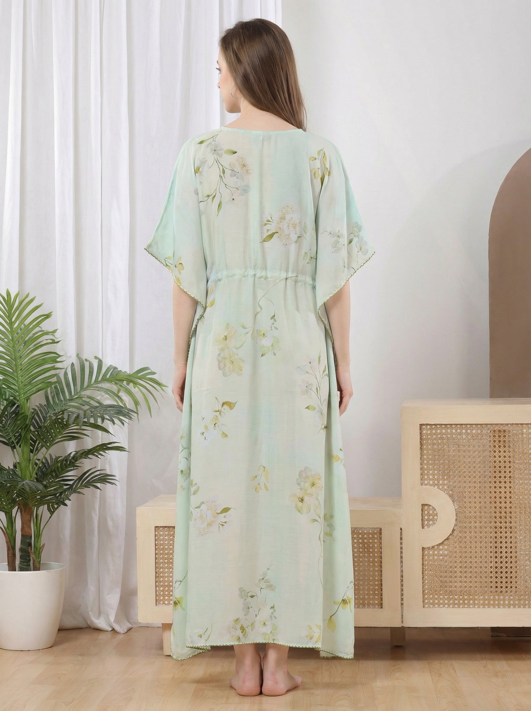 Mint Whisper Kaftan