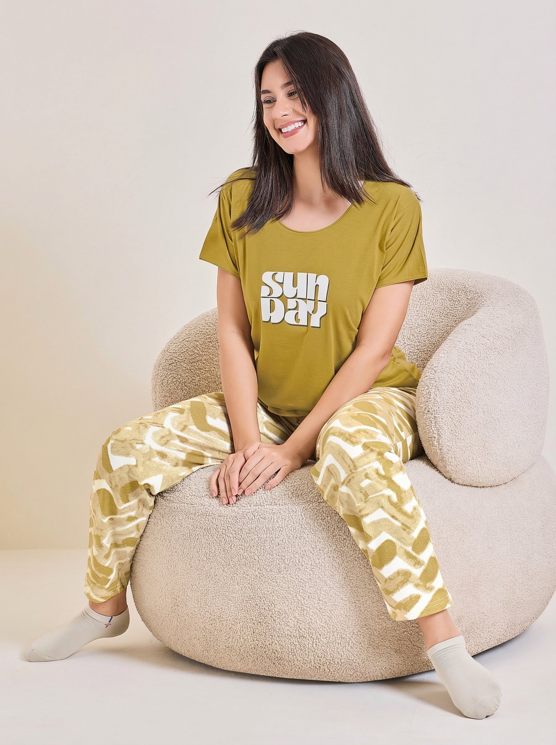 Olive Sunday Nightsuit