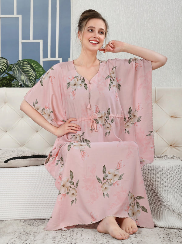 Soft Petal Kaftan